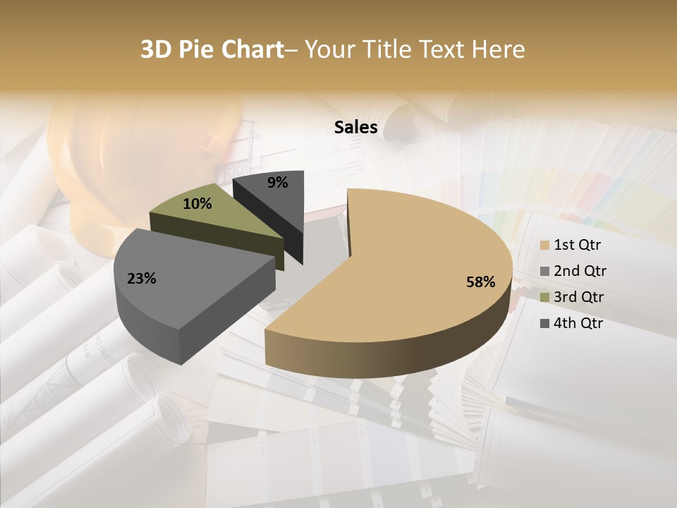 Notebooks Creativity Print PowerPoint Template