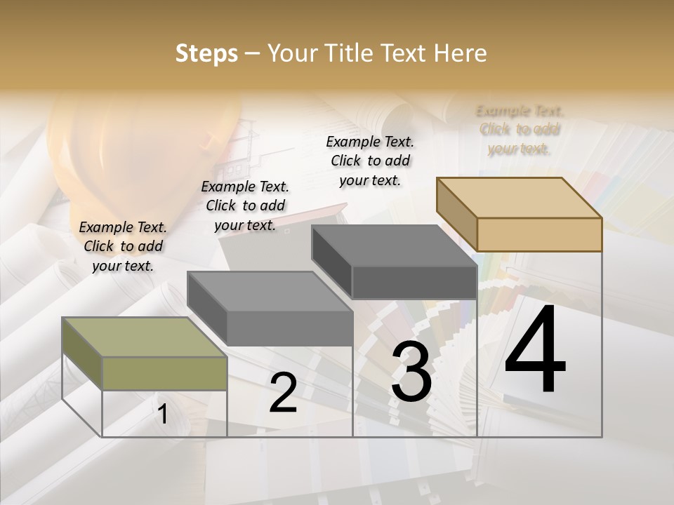 Notebooks Creativity Print PowerPoint Template
