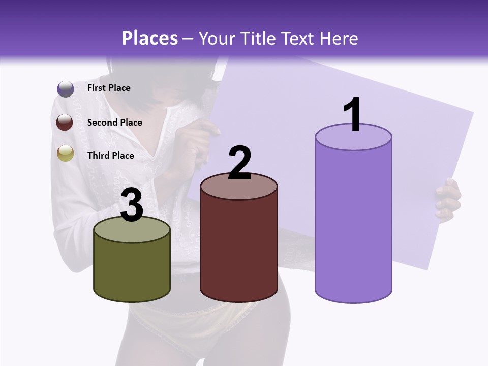 Tease African Belly PowerPoint Template