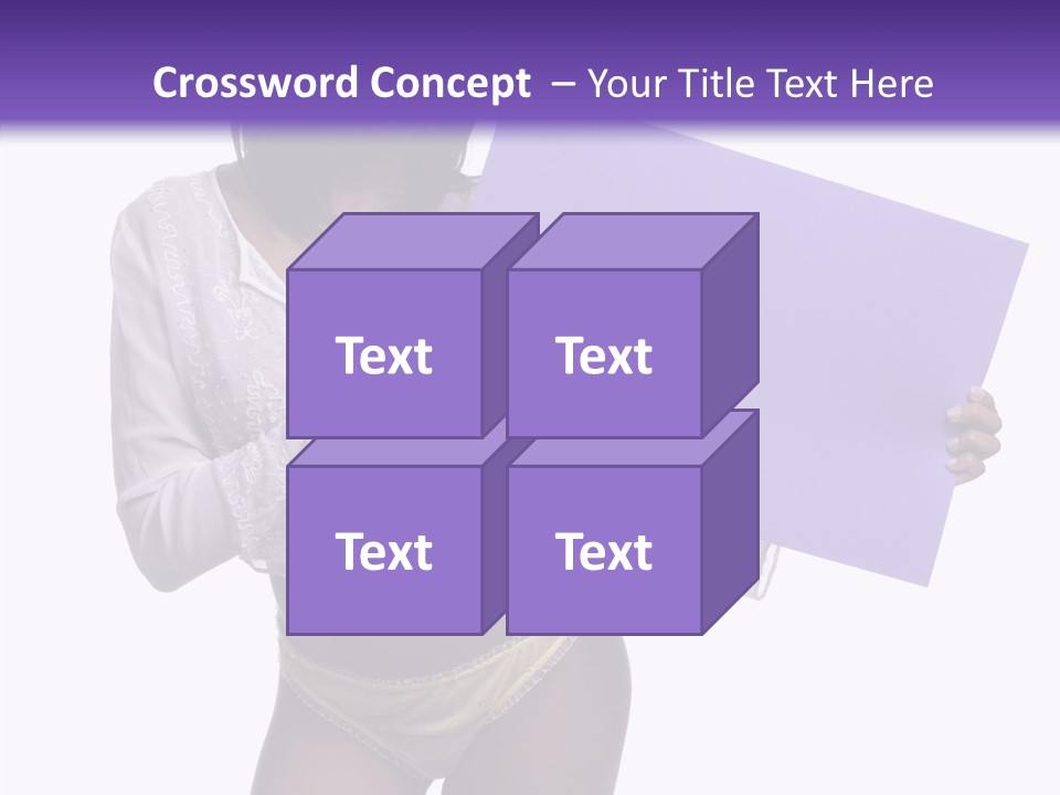 Tease African Belly PowerPoint Template