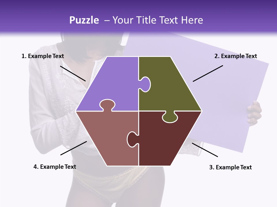 Tease African Belly PowerPoint Template