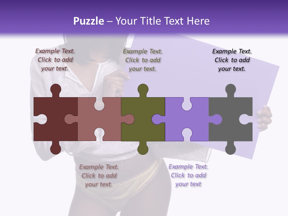 Tease African Belly PowerPoint Template