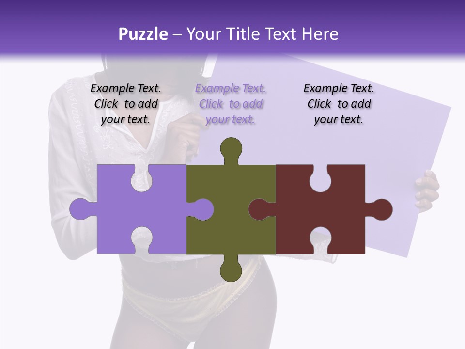 Tease African Belly PowerPoint Template