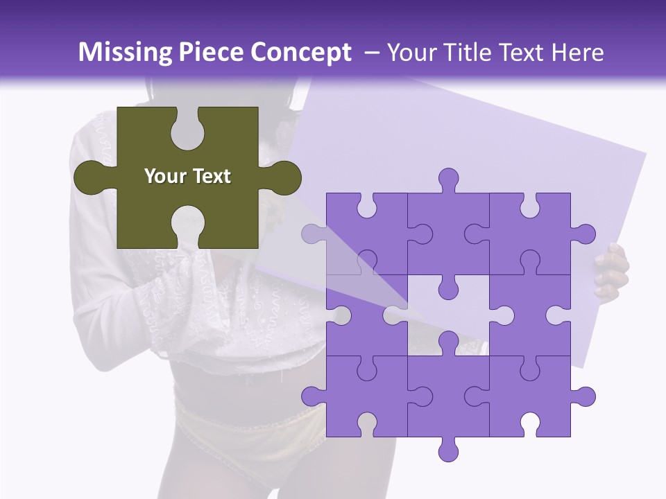 Tease African Belly PowerPoint Template