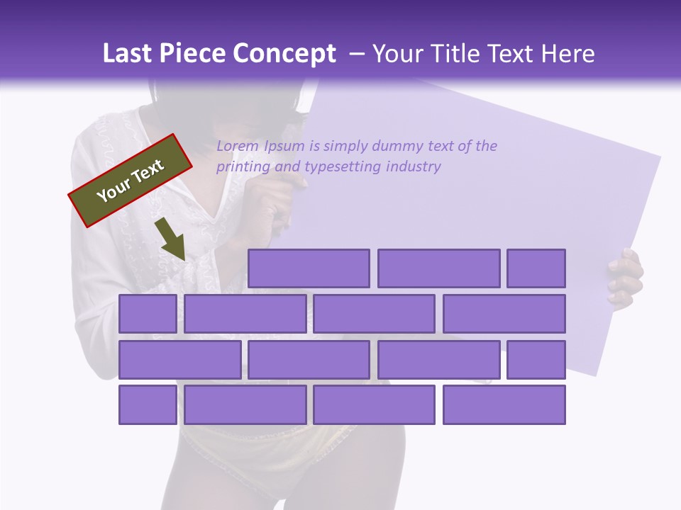 Tease African Belly PowerPoint Template