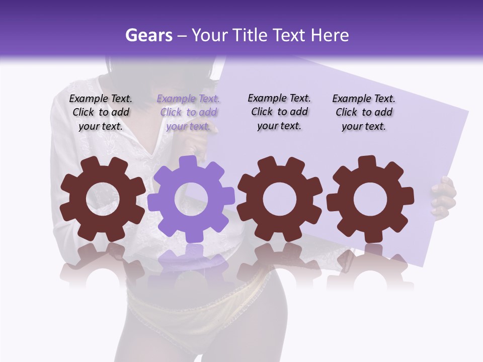 Tease African Belly PowerPoint Template