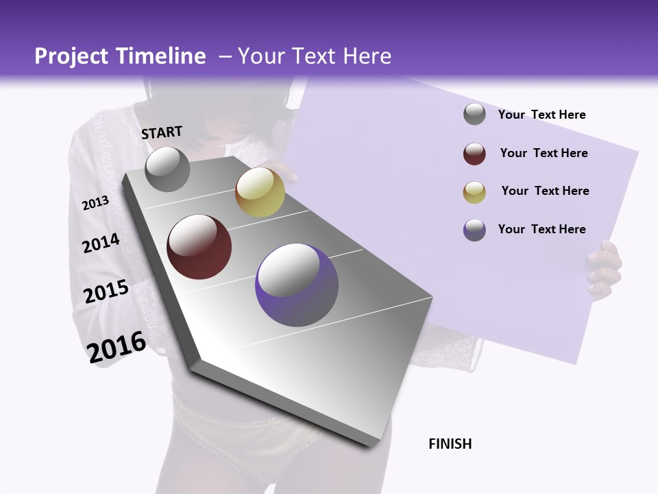 Tease African Belly PowerPoint Template