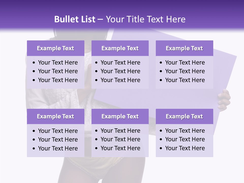 Tease African Belly PowerPoint Template