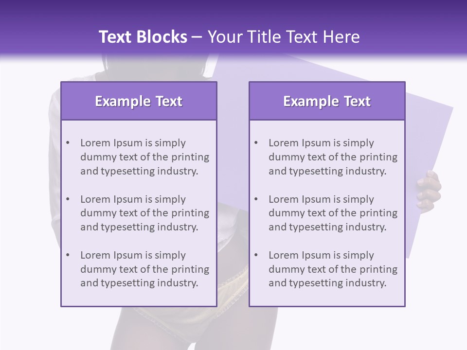 Tease African Belly PowerPoint Template