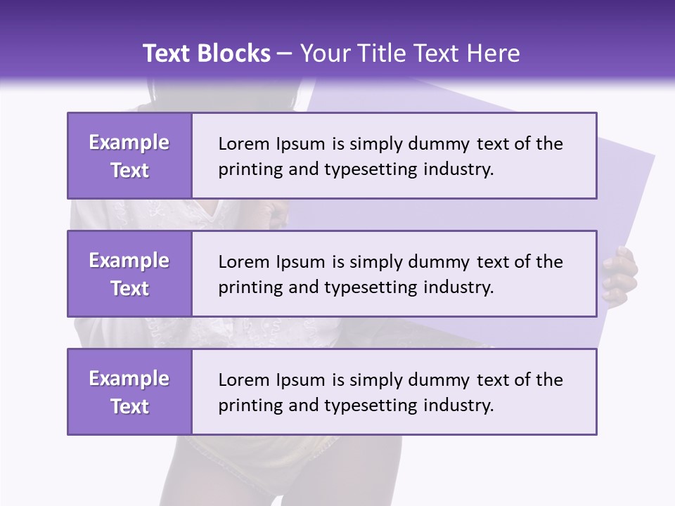 Tease African Belly PowerPoint Template