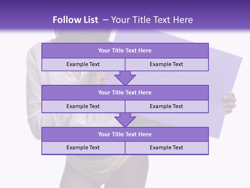 Tease African Belly PowerPoint Template