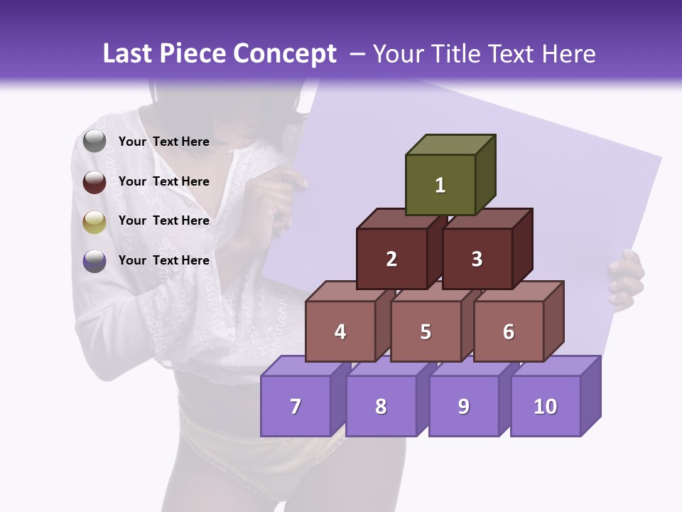 Tease African Belly PowerPoint Template