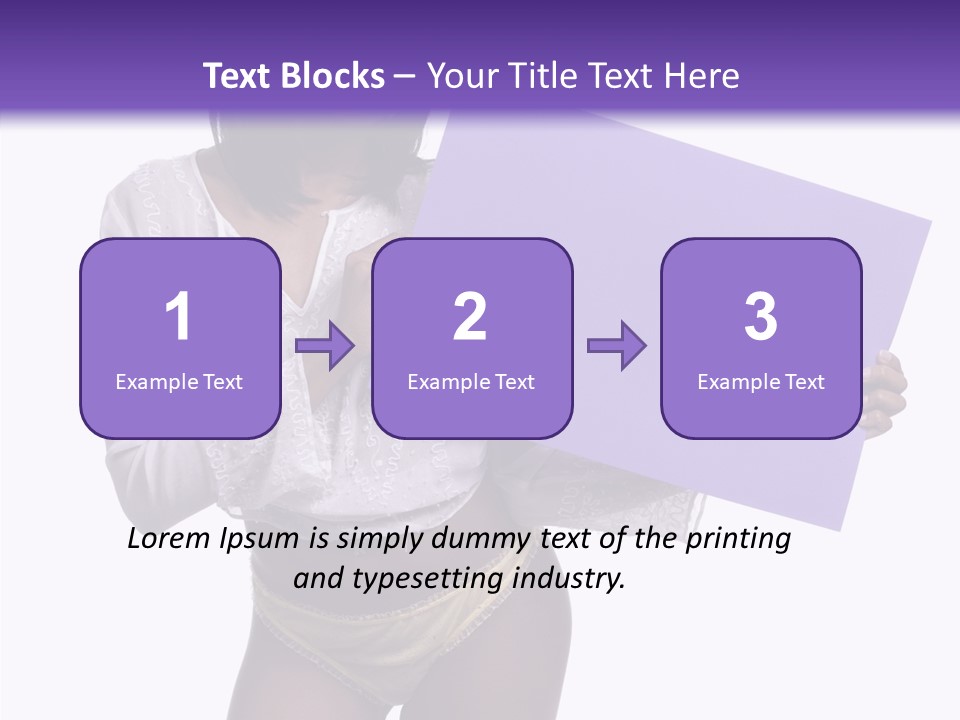 Tease African Belly PowerPoint Template