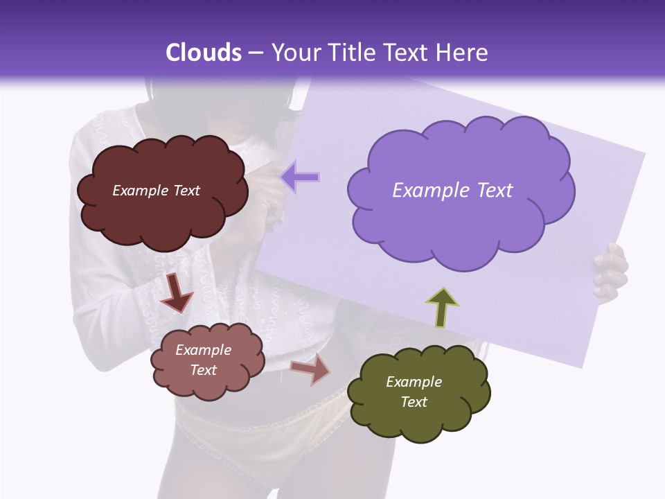 Tease African Belly PowerPoint Template