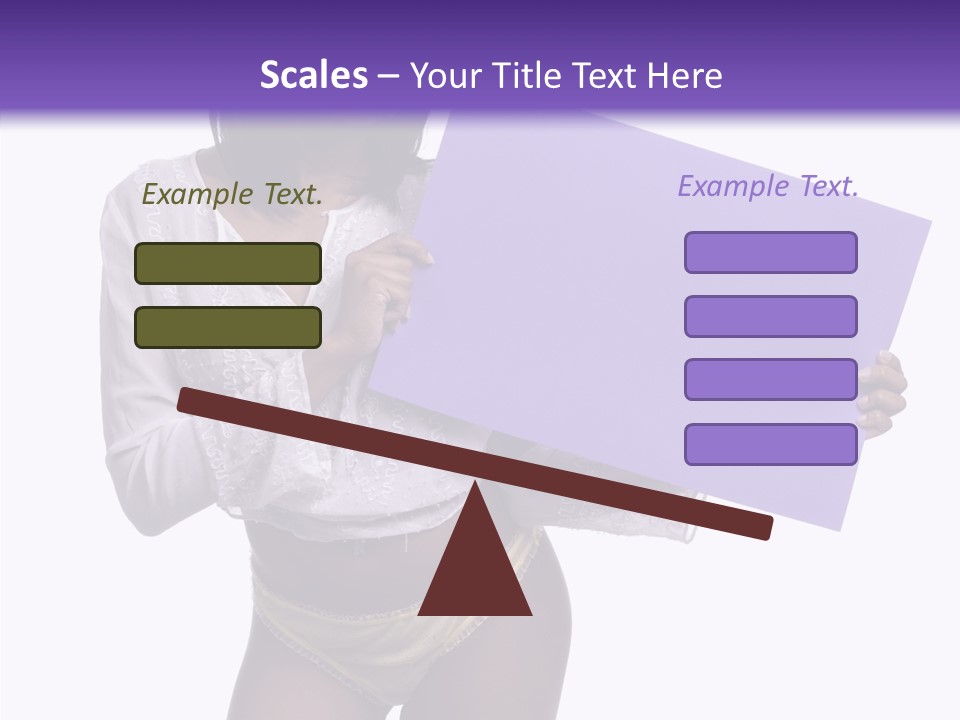 Tease African Belly PowerPoint Template