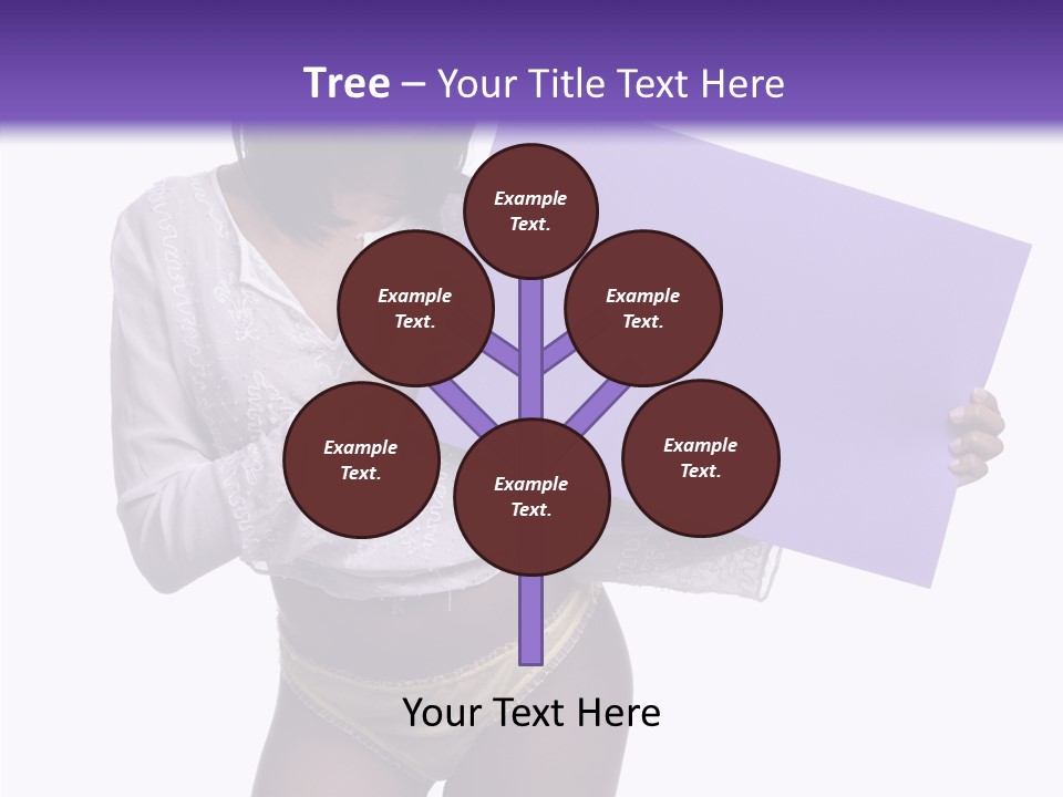 Tease African Belly PowerPoint Template