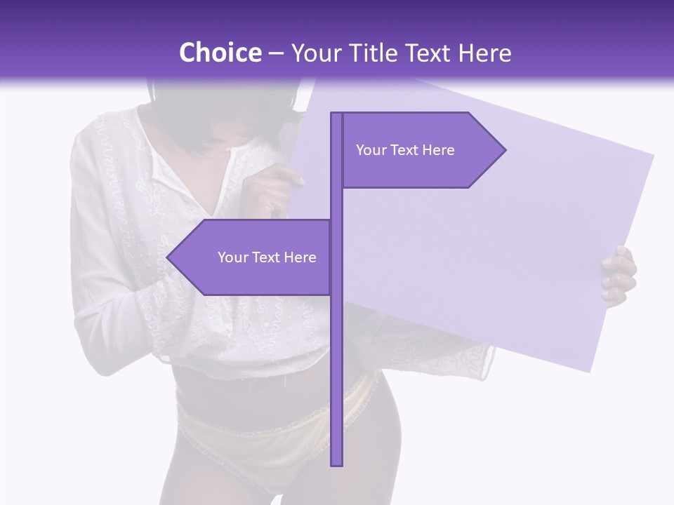Tease African Belly PowerPoint Template