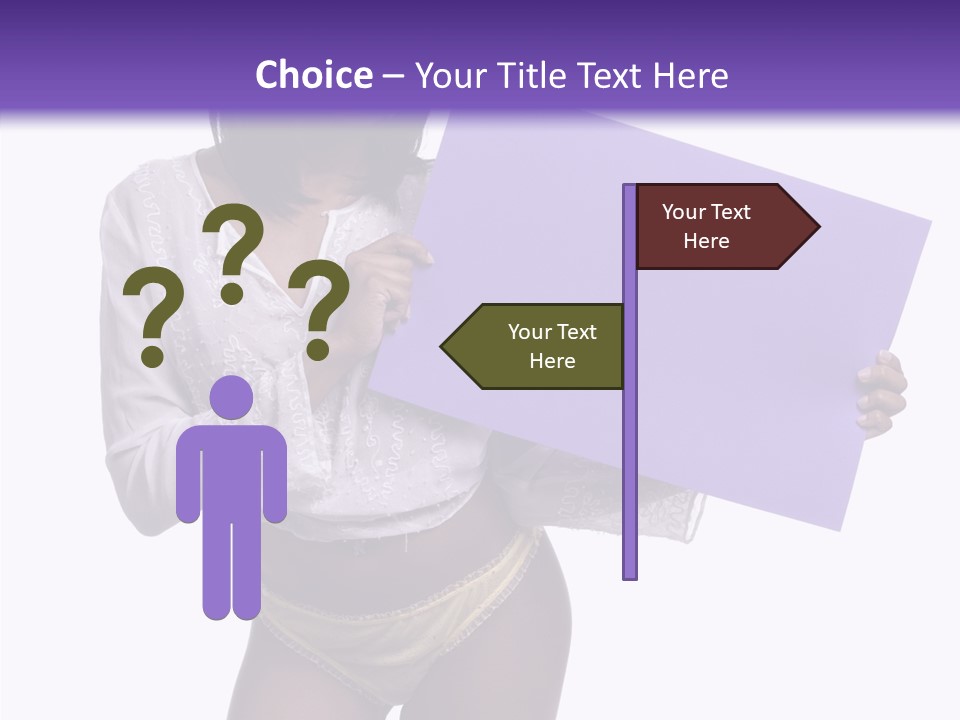 Tease African Belly PowerPoint Template