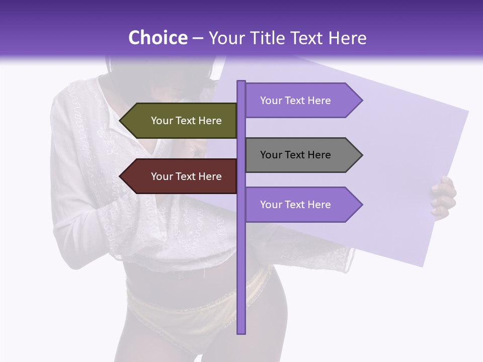 Tease African Belly PowerPoint Template