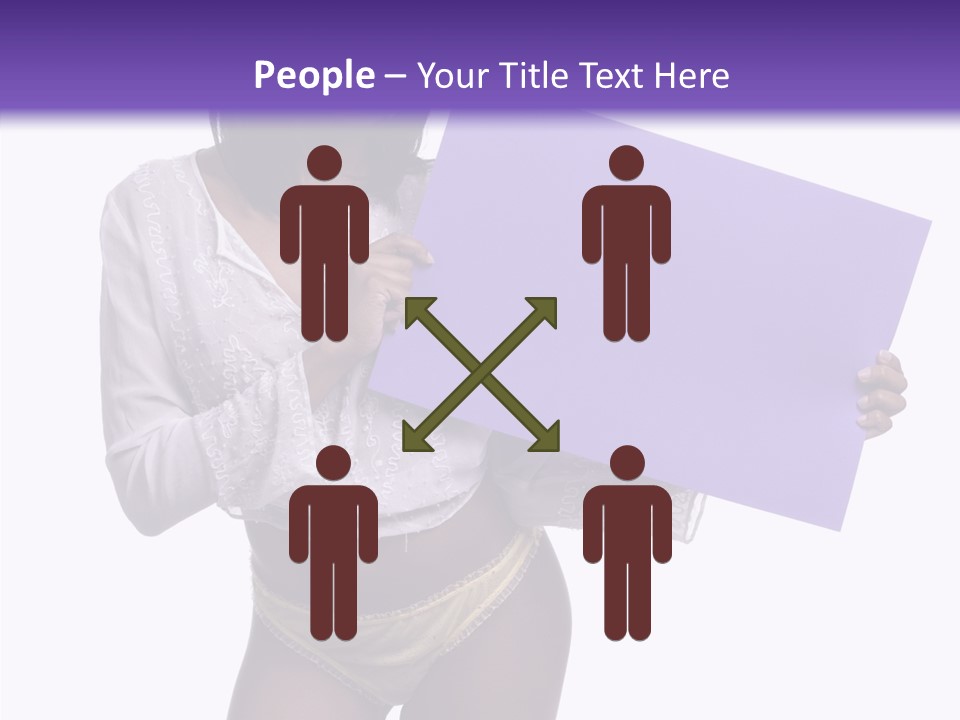 Tease African Belly PowerPoint Template