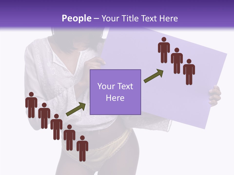Tease African Belly PowerPoint Template