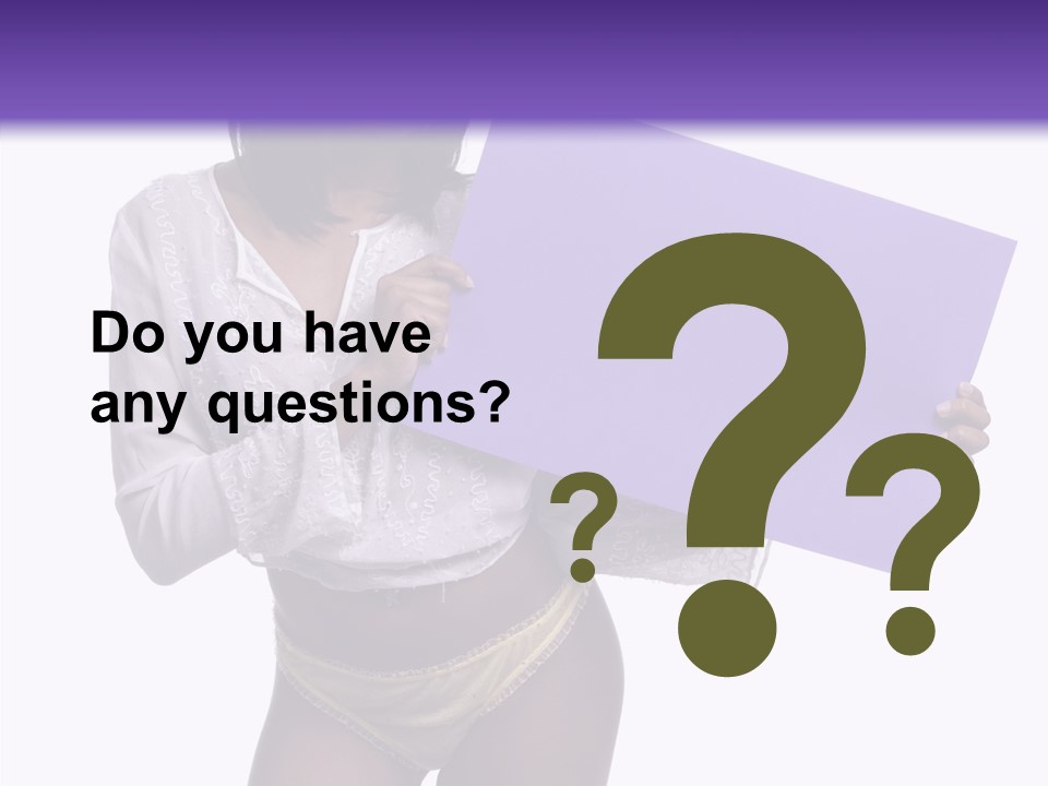 Tease African Belly PowerPoint Template