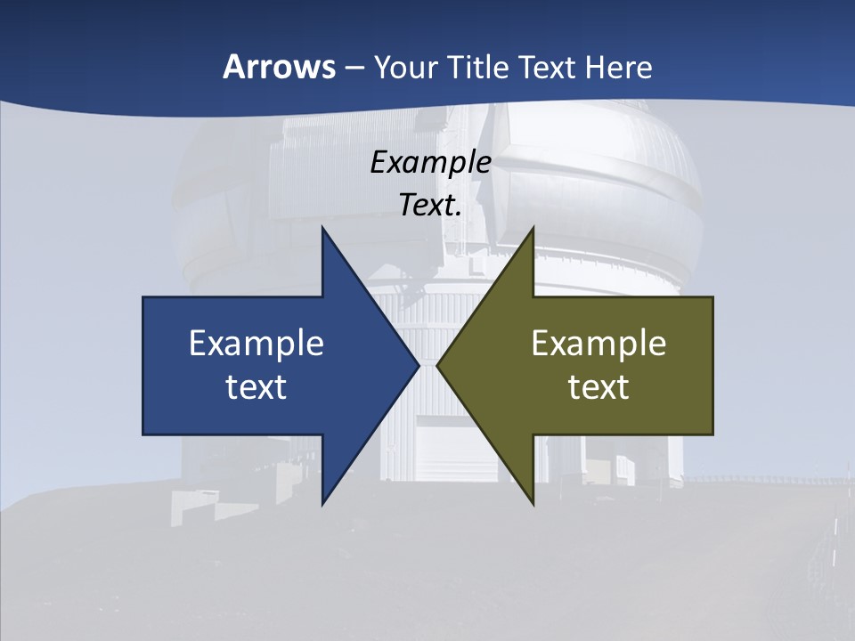 North Mountain Space PowerPoint Template