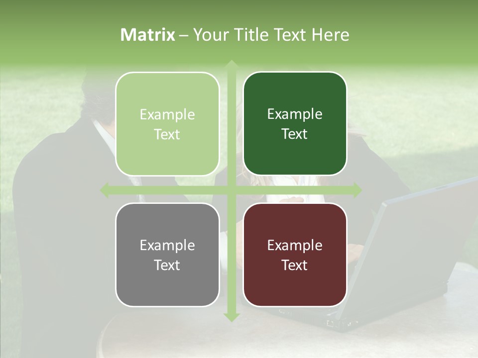 Couple Cooperation Communication PowerPoint Template