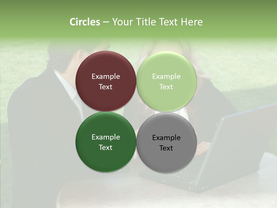 Couple Cooperation Communication PowerPoint Template