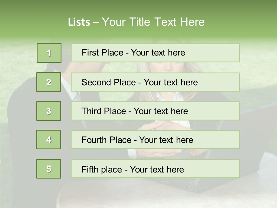 Couple Cooperation Communication PowerPoint Template