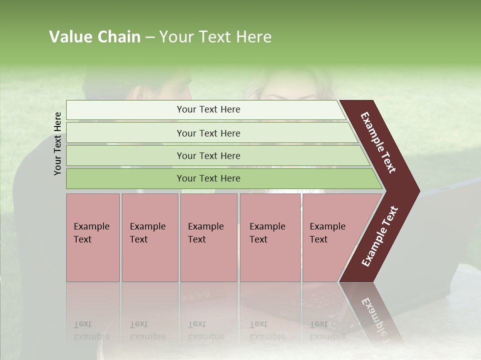 Couple Cooperation Communication PowerPoint Template