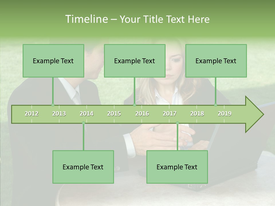 Couple Cooperation Communication PowerPoint Template
