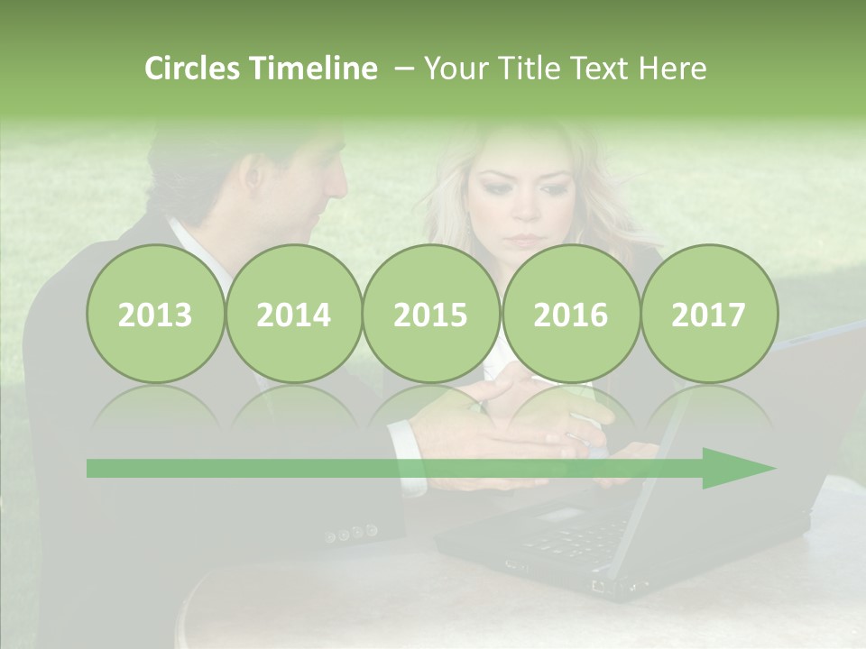 Couple Cooperation Communication PowerPoint Template