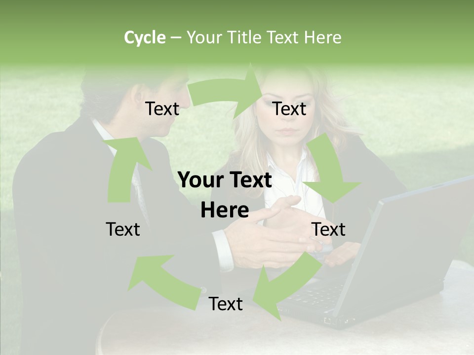 Couple Cooperation Communication PowerPoint Template