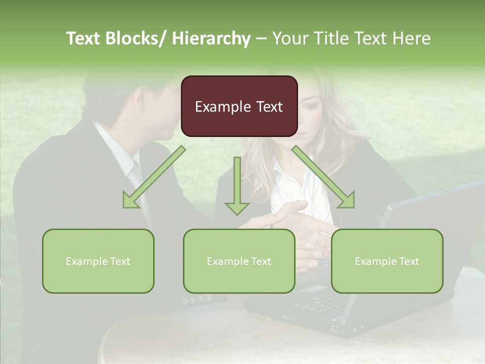 Couple Cooperation Communication PowerPoint Template