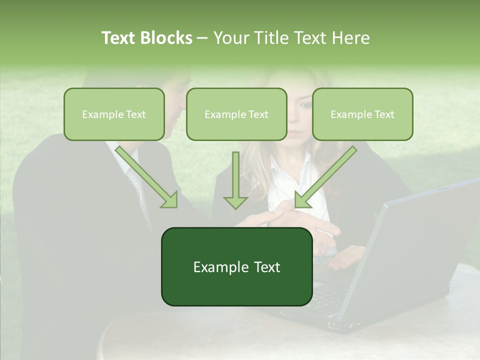 Couple Cooperation Communication PowerPoint Template