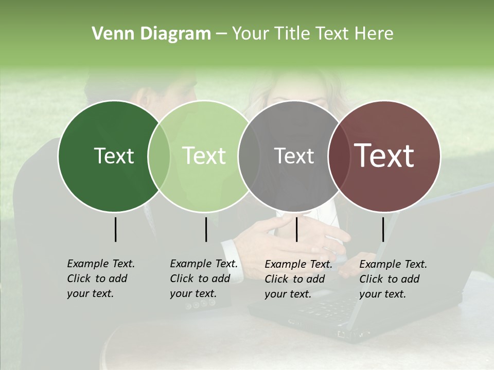 Couple Cooperation Communication PowerPoint Template