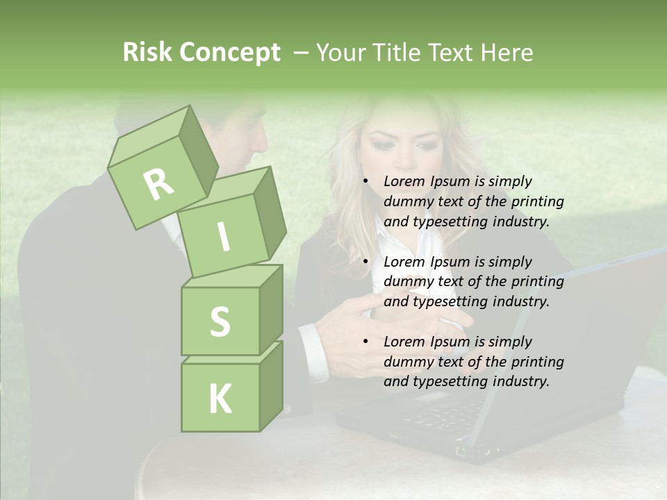 Couple Cooperation Communication PowerPoint Template