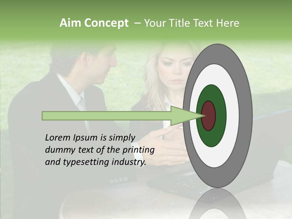 Couple Cooperation Communication PowerPoint Template