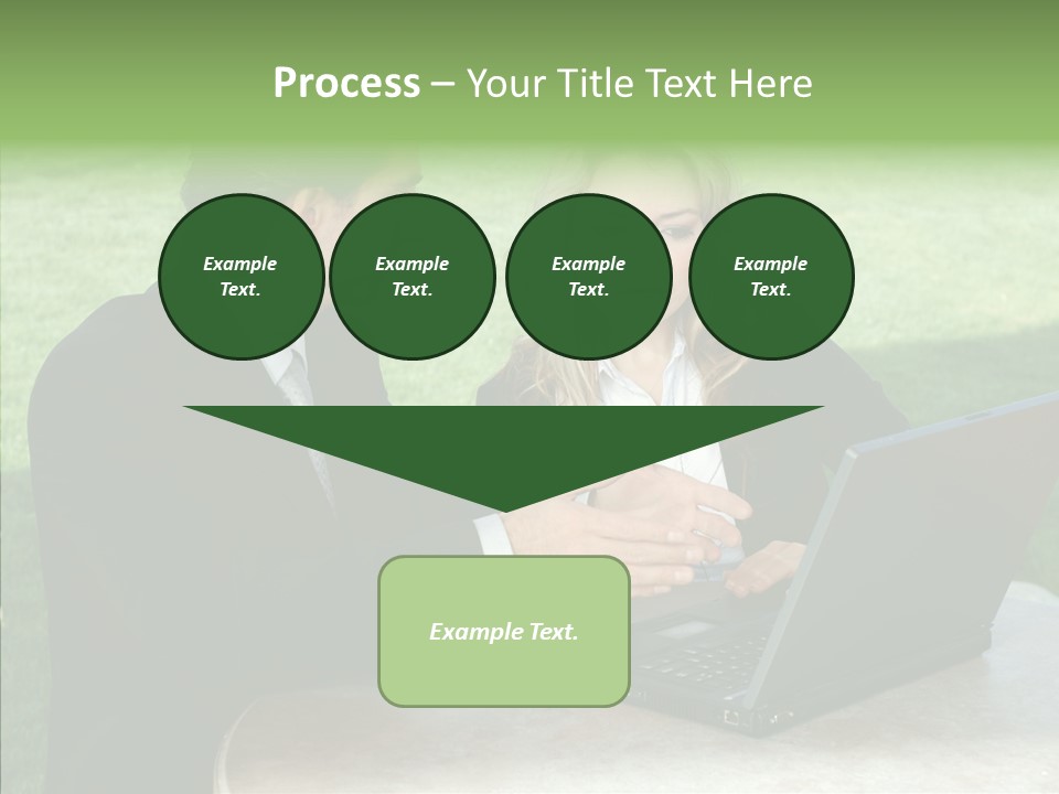 Couple Cooperation Communication PowerPoint Template