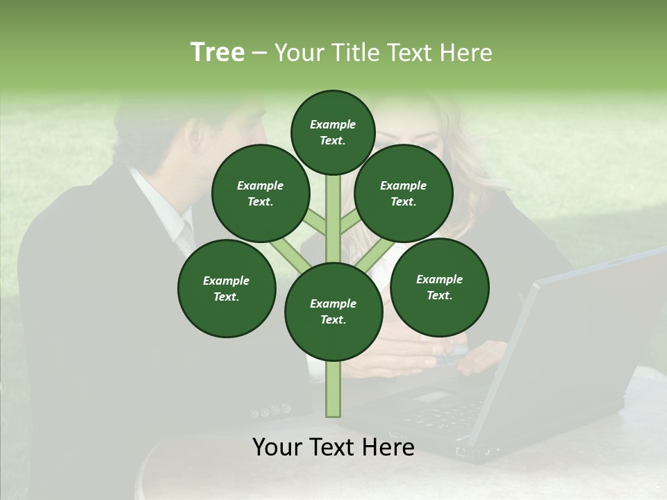 Couple Cooperation Communication PowerPoint Template