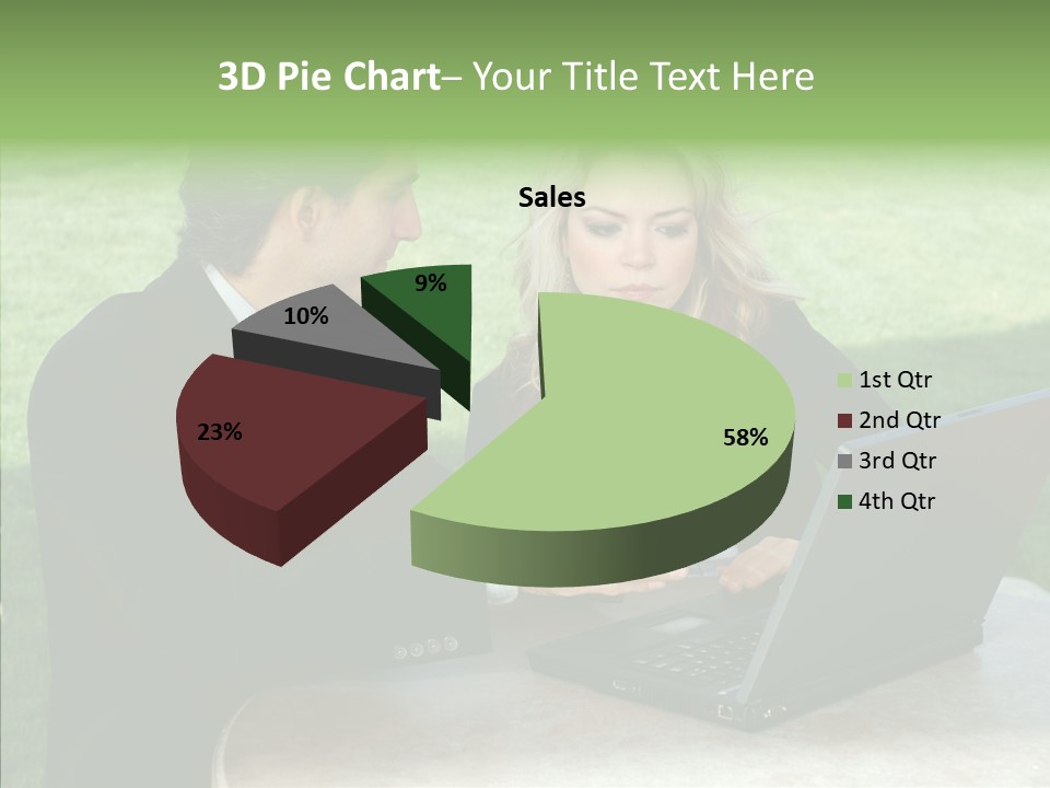 Couple Cooperation Communication PowerPoint Template