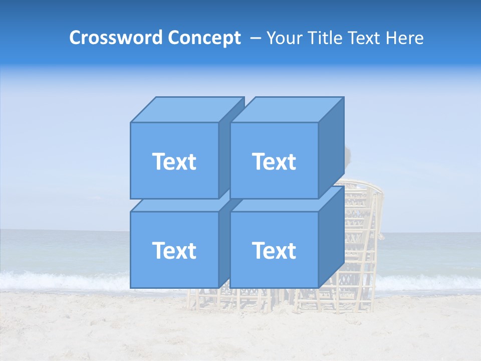 Coastline Exciting Child PowerPoint Template