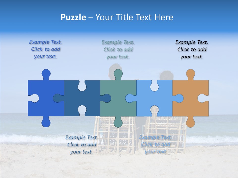 Coastline Exciting Child PowerPoint Template