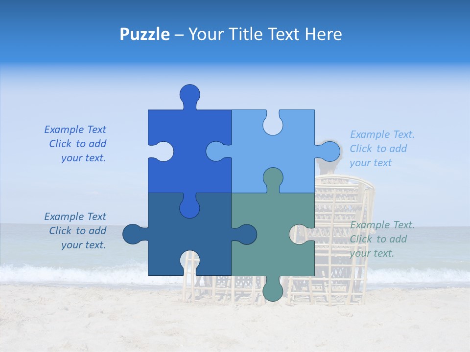 Coastline Exciting Child PowerPoint Template