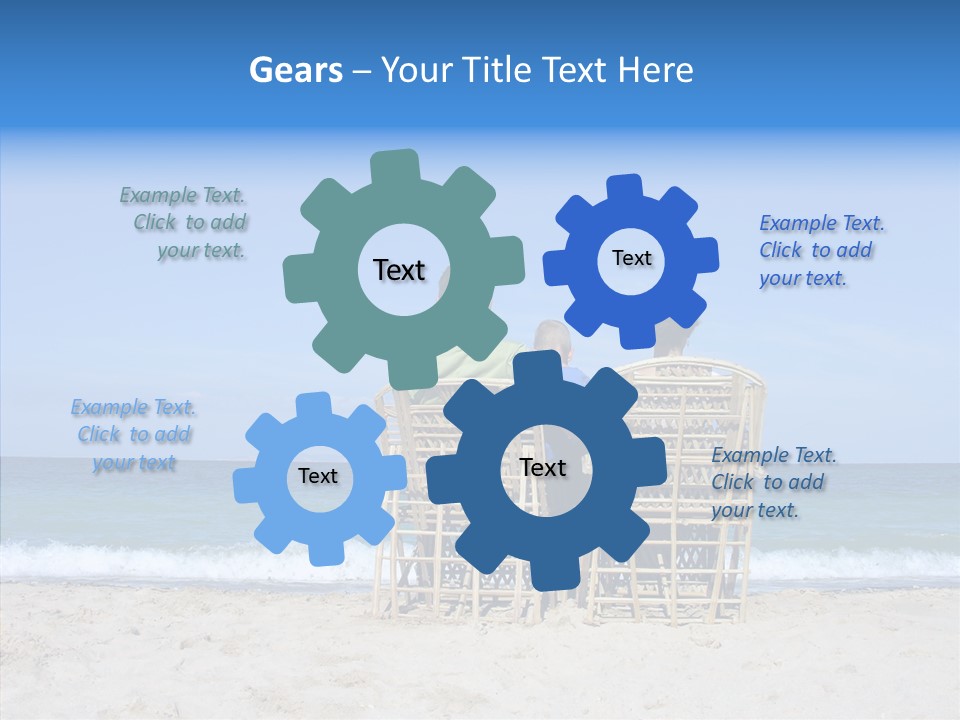 Coastline Exciting Child PowerPoint Template