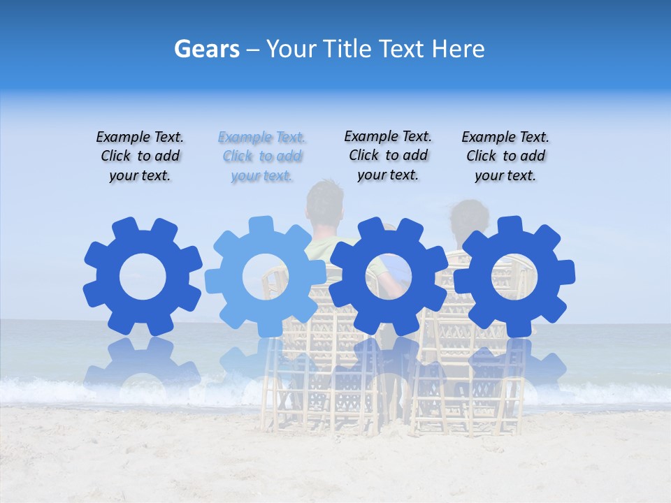 Coastline Exciting Child PowerPoint Template