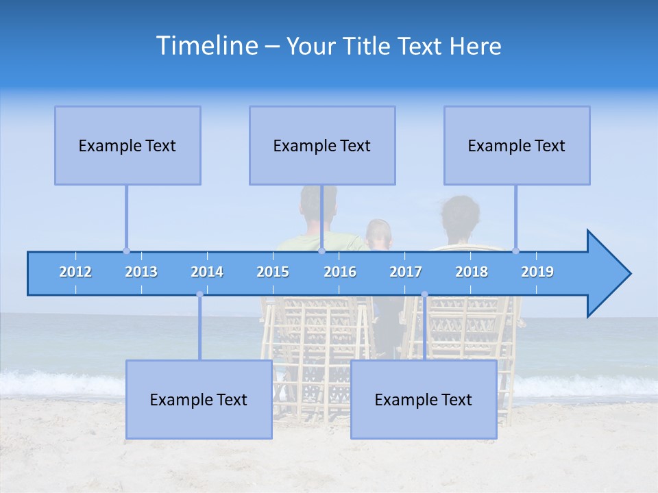 Coastline Exciting Child PowerPoint Template