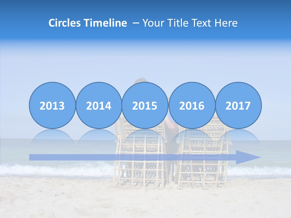 Coastline Exciting Child PowerPoint Template