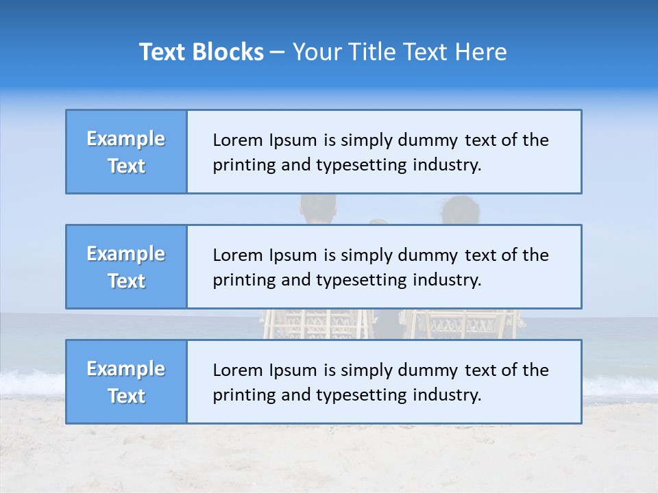 Coastline Exciting Child PowerPoint Template